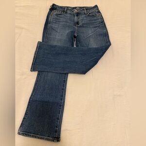 Old Navy High-Rise Vintage Cropped Flare Jeans